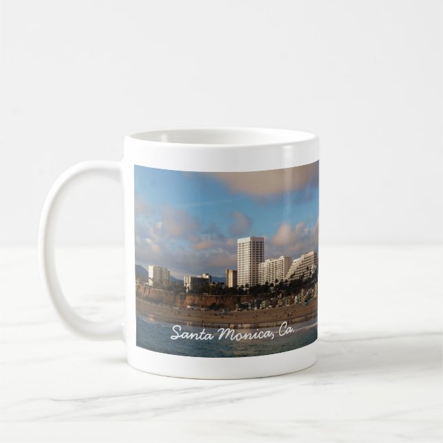 Santa Monica, caneca da lembrança do CA (Esquerda)