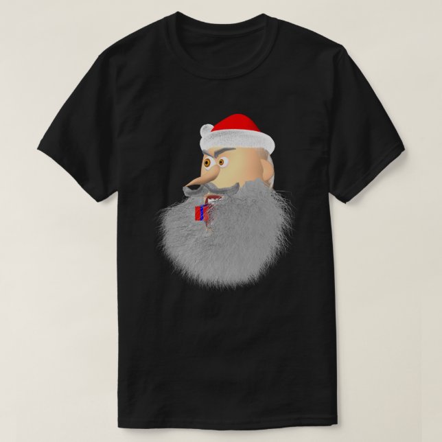 Santa Papa T-shirt (Frente do Design)