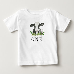Santa vaca, sou o primeiro aniversário da camiseta