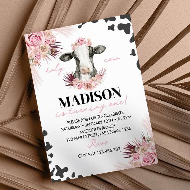 Santa vaca, sou um convite de aniversário (Criador carregado)