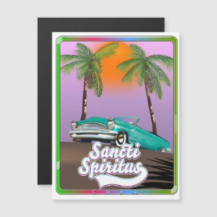 santi spiritus poster de viagens de Cuba.