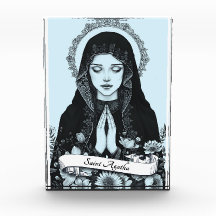 Santo Agatha do Patrão da Sicília nas Enfermeiras