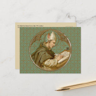 Santo Alberto Magno (BK 013) Cartão Postal