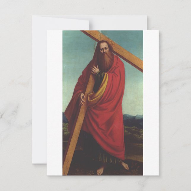 Santo Andrew o Apóstolo Martyr (Frente)