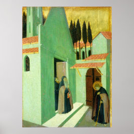 Santo Anthony - Sano di Pietro Fine Art Poster