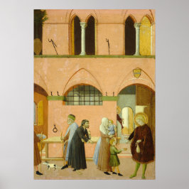 Santo Anthony - Sano di Pietro Fine Art Poster