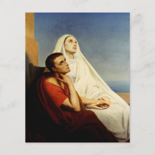 Santo Augustine e Santo Monica
