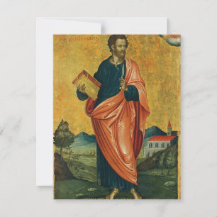 Santo Bartholomew ícone ortodoxo do postle
