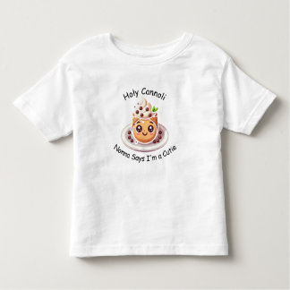 Santo Cannoli Nonna diz que sou uma camiseta Cutie