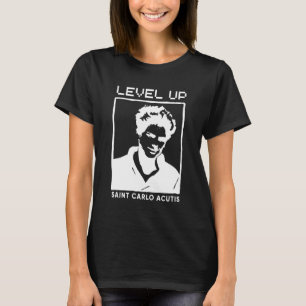 Santo Carlo Acutis T-Shirt Santo Moderno