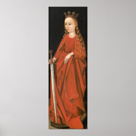 Santo Catherine - Starck Triptych Fine Art Poster