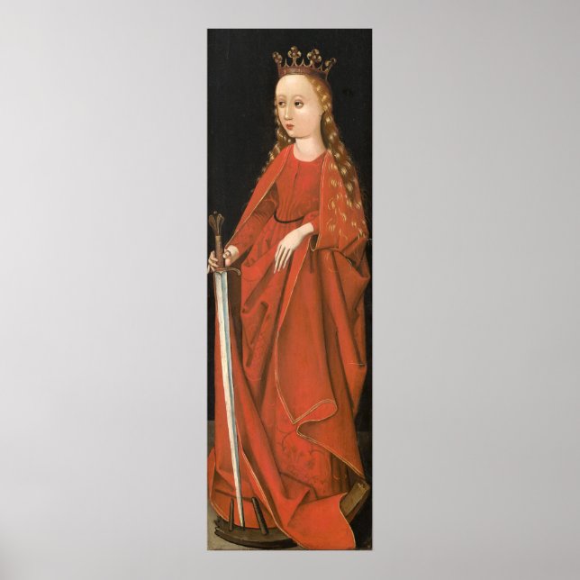 Santo Catherine - Starck Triptych Fine Art Poster (Frente)