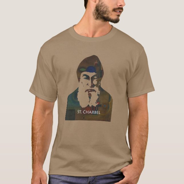 Santo Charbel T-Shirt (Frente)