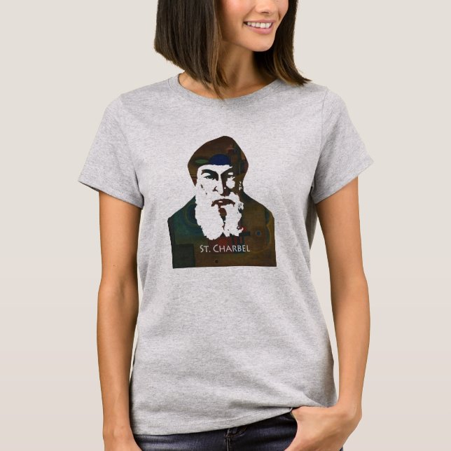 Santo Charbel T-Shirt (Frente)