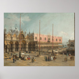 Santo de Mark, Veneza - Poster de Belas Artes Cana