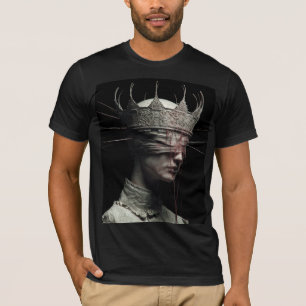 Santo do Invisível — Camiseta de Arte Fina Gótica