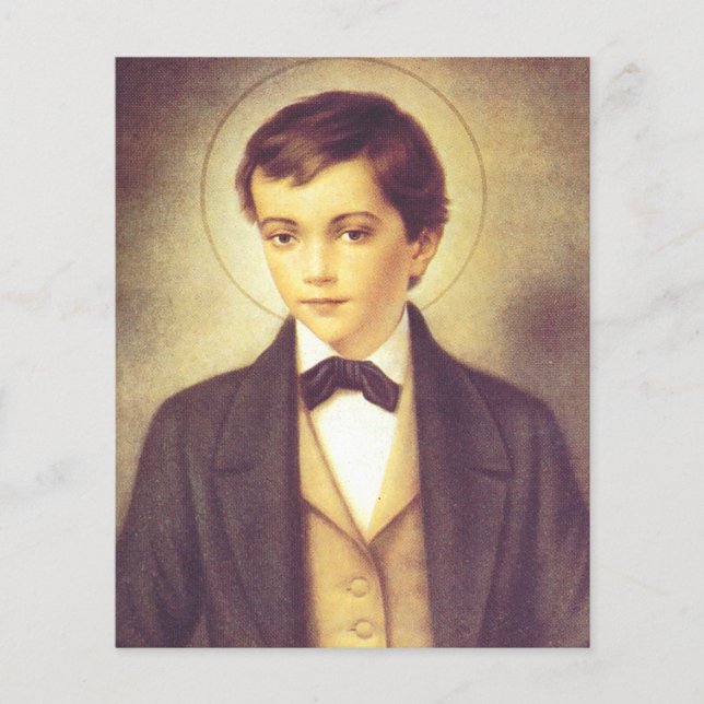 Santo Dominic Savio estudante de John Bosco (Frente)