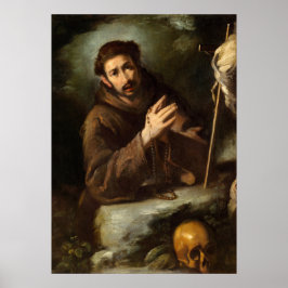 Santo Francis - Bernardo Strozzi Fine Art Poster
