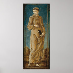 Santo Francis - Cosmè Tura Fine Art Poster