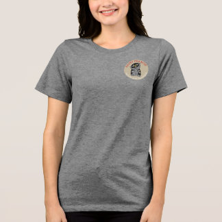 Santo Francis Parish Logo T-Shirt (Mulheres Escura