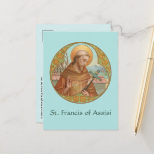 Santo Francisco de Assis (BK 002) Cartão Postal