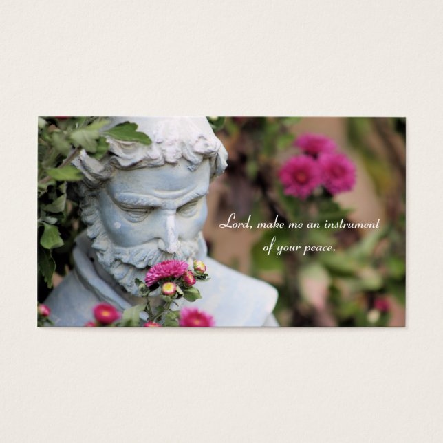 Santo Francisco de Oração de Assis (Frente)