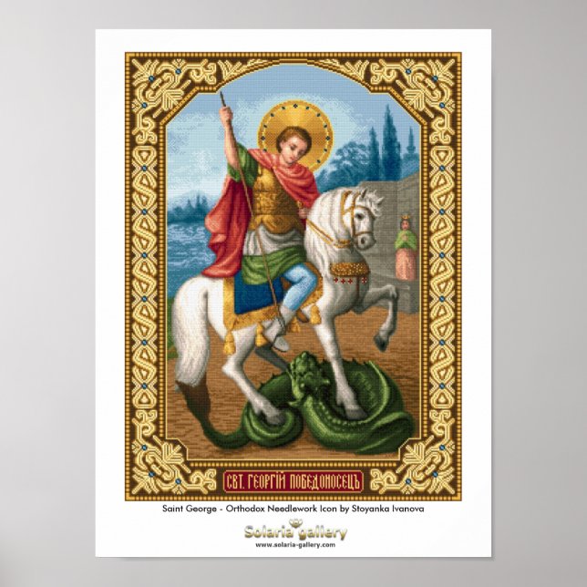 Santo George - Poster (Frente)