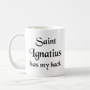 santo ignatius caneca de café
