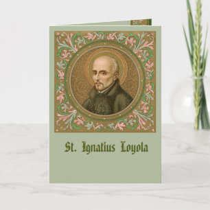 Santo Inácio de Loyola (BK 050) Cartão de Saudação