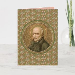 Santo Inácio de Loyola (BK 050) Cartão de Saudação