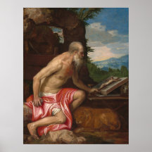 Santo Jerome - Poster de Belas Artes Veronesas
