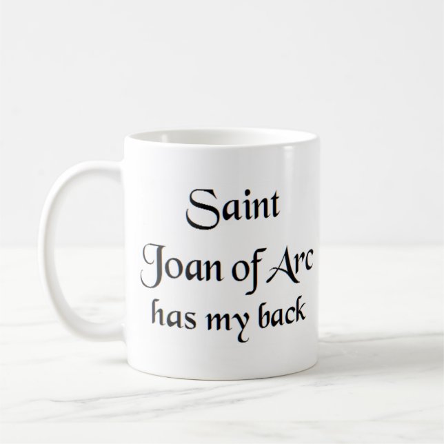 santo-joan da caneca de café (Esquerda)