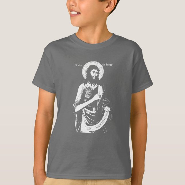 Santo John The Baptist T-Shirt (Frente)