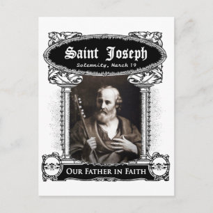 Santo Joseph - Nosso Pai no Cartão Postal Persona