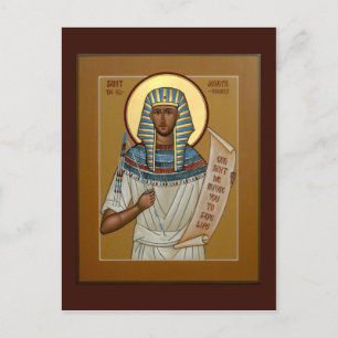 Santo Joseph, o Cartão de Oração Comely