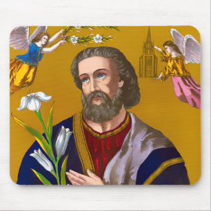Santo Joseph San Jose Mouse Pad