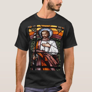 Santo Joseph Stainer Glass Window T-Shirt