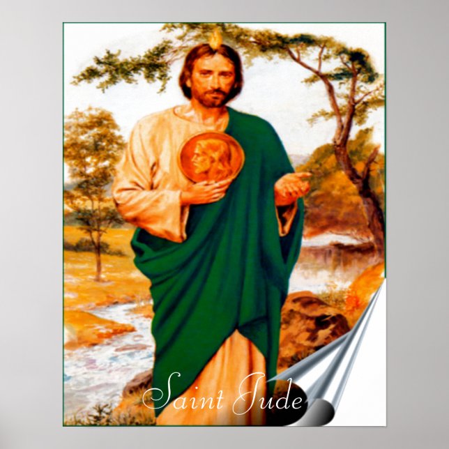 Santo Jude impressão (Frente)