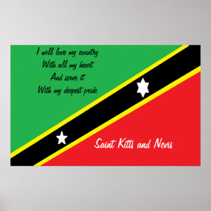 Santo kitts e impressões quadro Nevis