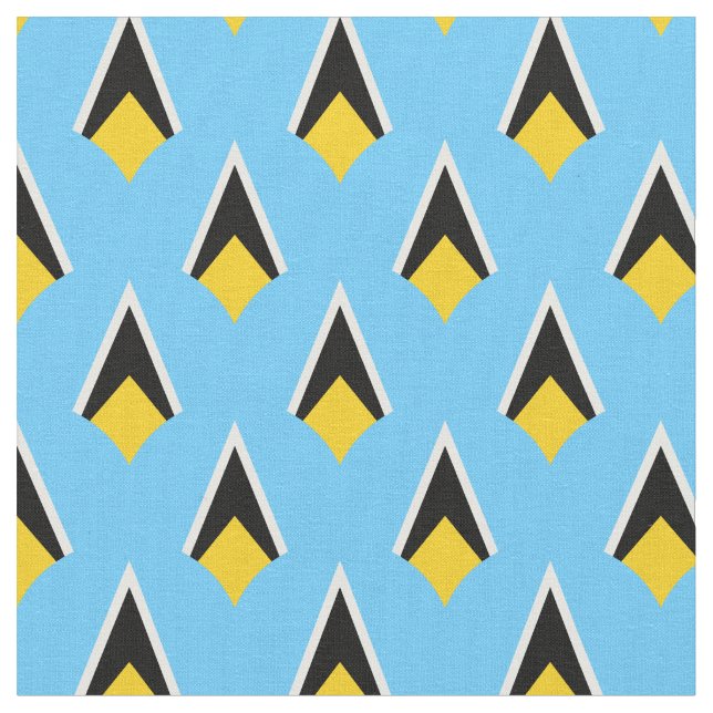 Santo Lúcia Flag & Trendy Tecido / moda, esportes (Detalhe)
