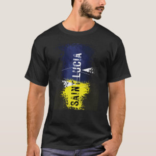 Santo Lúcia simplesmente uma bela camiseta