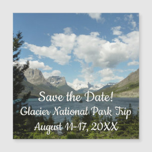 Santo Mary Lake II no Glacier National Park