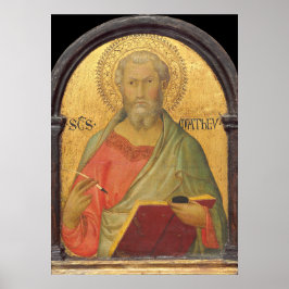 Santo Matthew - Simone Martini Fine Art Poster
