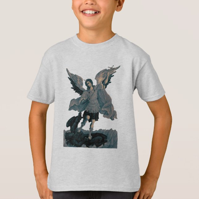 Santo Michael Archangel 2 T-Shirt (Frente)