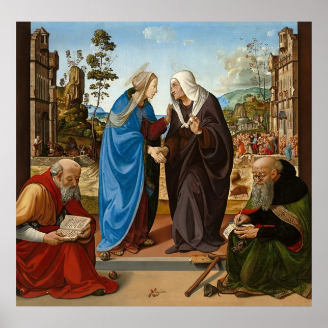 Santo Nicholas - Piero di Cosimo Fine Art Poster (Frente)