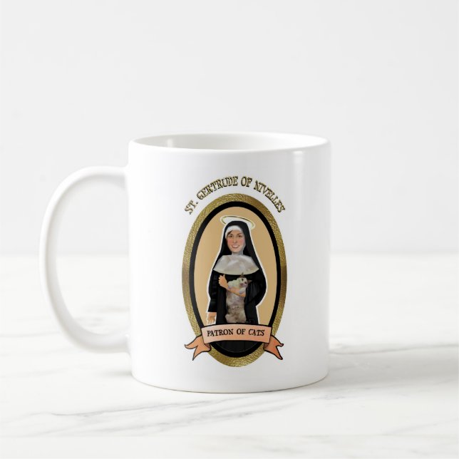 Santo padroeiro da caneca dos gatos (Esquerda)