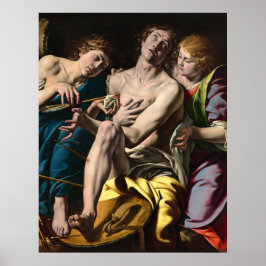 Santo Sebastian, Tanzio da Varallo Fine Art Poster