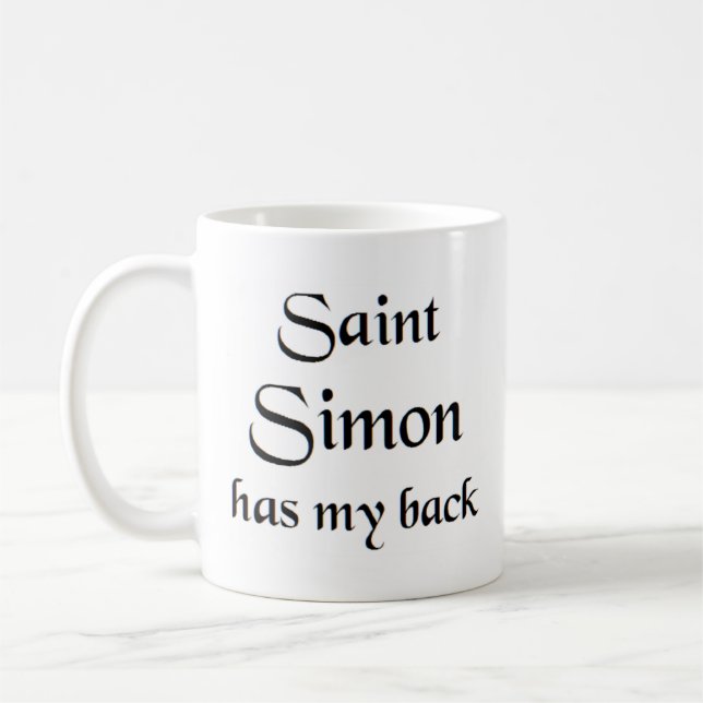 santo simon caneca de café (Esquerda)
