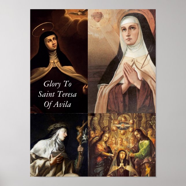 SANTO TERESA DE AVILA POSTER (Frente)