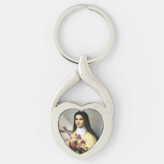 Santo Therese o chaveiro pequeno do coração da